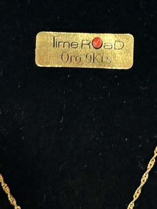 Cadena y Colgante Oro 9k mano de fatima