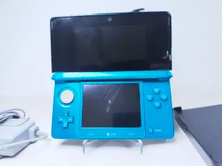 Nintendo 3DS Azul con accesorios