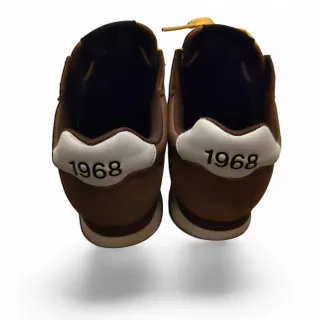 Sneakers Sun 1968 Marroni Bianche