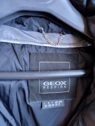 Plumífero Geox Mujer Azul Marino