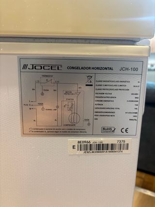 Arcón Congelador JOCEL JCH-100