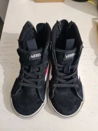 Scarpe Vans bimbo scozzese