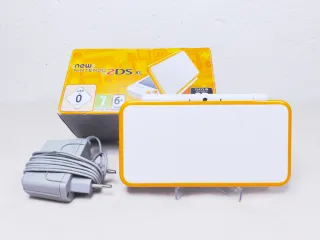 New Nintendo 2DS XL Naranja y Blanco En Caja