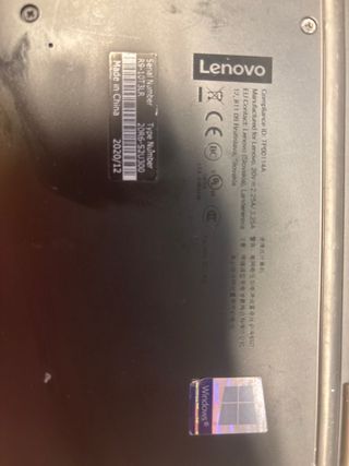 Ordenador portátil Lenovo L13 yoga Thinkpad negro
