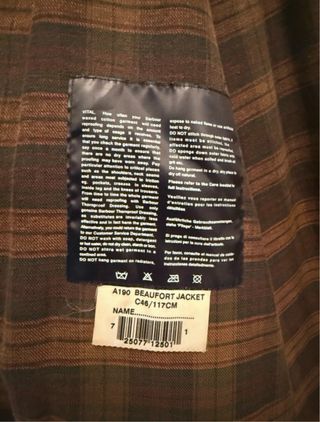 Barbour Beaufort Vino Encerado