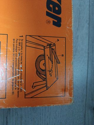 Mesa de Sierra Black & Decker D990