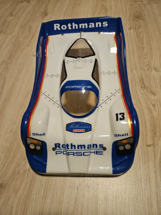 Carrocería 1/8 GT NUEVA Rothmans Porsche
