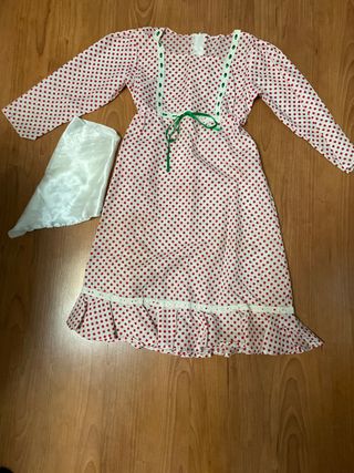 Traje Chulapa Niña Rojo Lunares