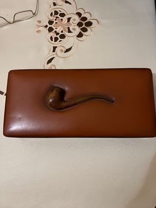 Scatola per sigari in pelle