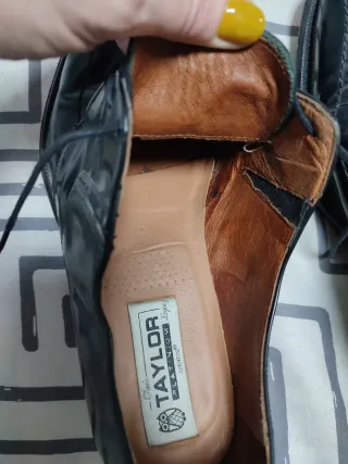 Zapatos de piel negros para novio