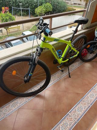 Bicicleta Rockrider st100 decathlon