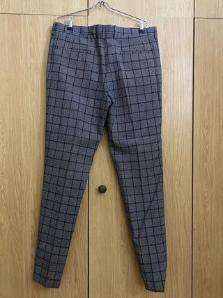 Traje Zara Hombre Cuadros