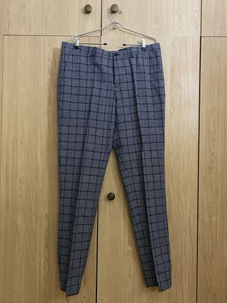 Traje Zara Hombre Cuadros