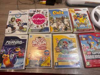 Consola Wii + Wii Fit Plus y juegos