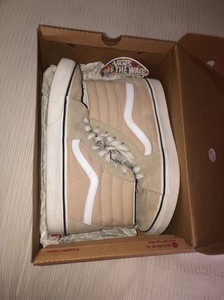 Zapatillas Vans Sk8-Hi Beige