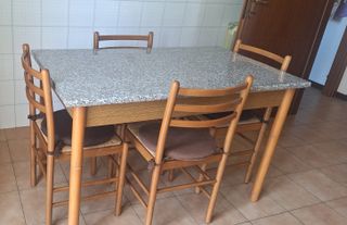 Cucina angolare rovere usata