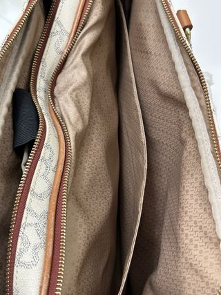 Maletín Tous Beige y Marrón