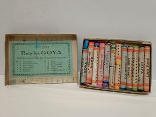 Caja Vintage Pasteles GOYA para Difuminar