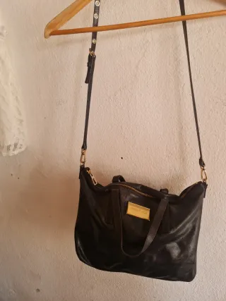 Bolso Bimba y Lola Negro/Marrón Piel