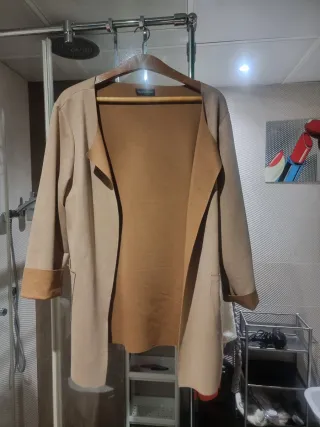 Chaqueta antelina New Collection talla única
