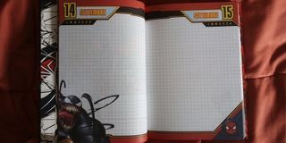Diario scuola Marvel Spider-Man nuovo non datato