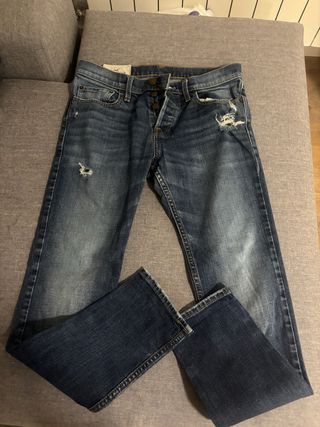 Pantalón Hollister Rotos Talla 32/30