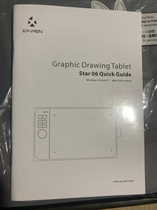 XP-PEN Star 06 Tablet Gráfica Inalámbrica