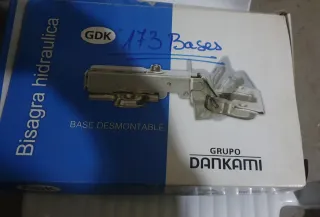 Bases para bisagra hidráulica GDK (20 uds)