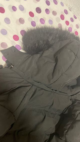 Abrigo de plumas