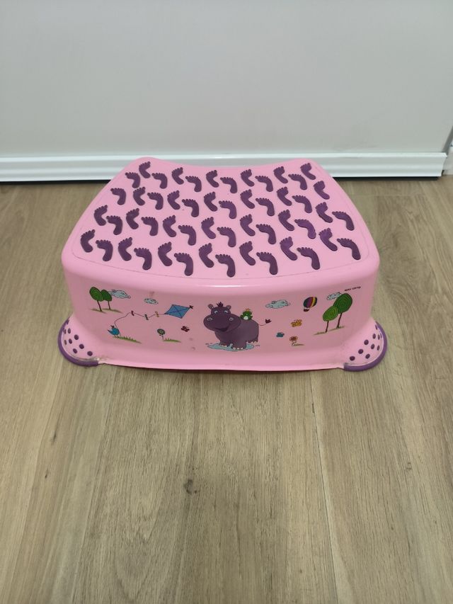 Escalón/alzador infantil rosa