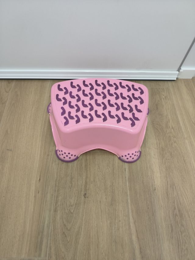 Escalón/alzador infantil rosa