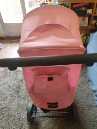 Silla de paseo rosa