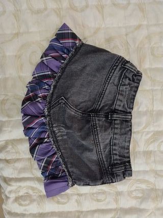 Gonne jeans bambina tg. 5 anni e gonna piazza Ital