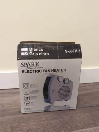 Calefactor Eléctrico Spark S-80FH/3 2000W