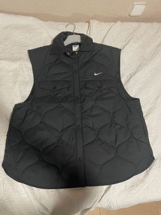 Chaleco Nike Negro Acolchado
