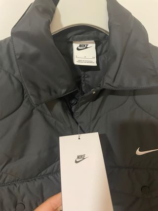 Chaleco Nike Negro Acolchado
