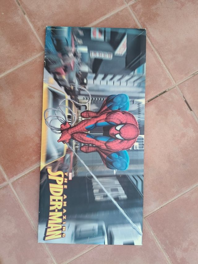 Cuadro Spiderman The Amazing alargado Marvel 2008