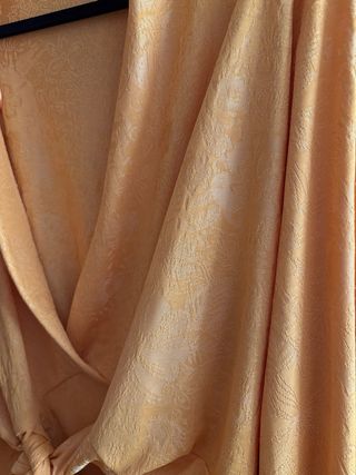 Vestido amarillo mujer