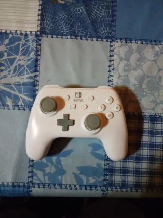 Mando Pro Nintendo Switch Blanco