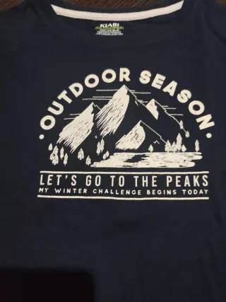 Camiseta manga larga niño Outdoor Season