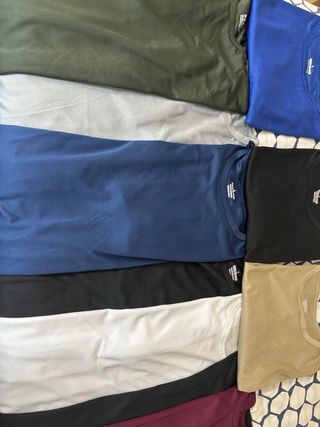 Camisetas deportivas Talla L en varios colores 2X1