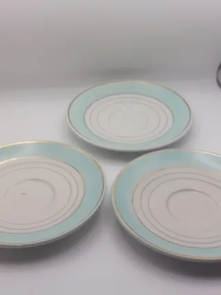3 Piatti antichi Lunéville K&G France