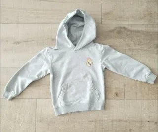 Sudadera Real Madrid Gris.