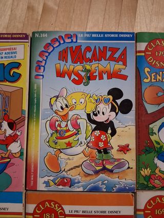 raccolta  n° 6 albi "i classici disney"