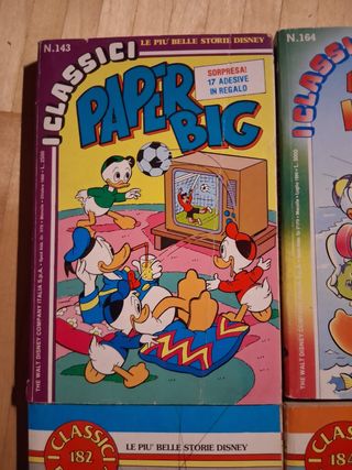 raccolta  n° 6 albi "i classici disney"