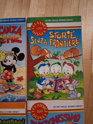 raccolta  n° 6 albi "i classici disney"
