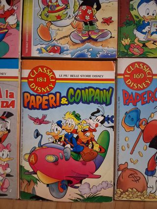 raccolta  n° 6 albi "i classici disney"