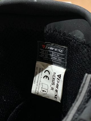 Botas nexus Dainese Negras y Flúor