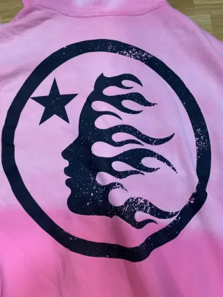 Sudadera Hellstar Rosa con Diseño