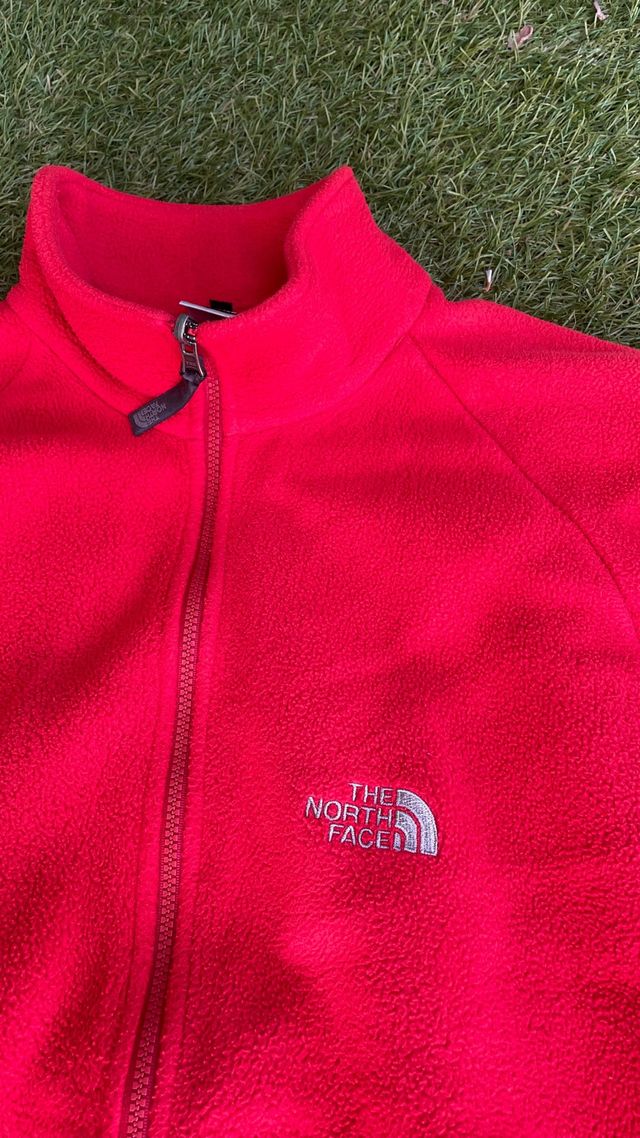 Forro polar The North Face rojo
